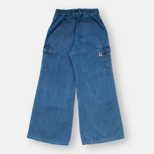 Muat gambar ke penampil Galeri, Celana Kulot Denim Anak Perempuan Biru/ Cullote Denim Pants Blue/RJG Butterfly