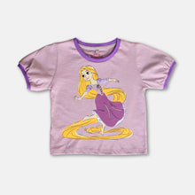 Muat gambar ke penampil Galeri, Kaos lengan pendek anak perempuan/Short sleeves t-shirt girl/Rodeo Junior Disney Princess Rapunzel