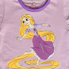 Muat gambar ke penampil Galeri, Kaos lengan pendek anak perempuan/Short sleeves t-shirt girl/Rodeo Junior Disney Princess Rapunzel