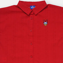 Muat gambar ke penampil Galeri, Blus Lengan Pendek Anak Perempuan Merah/ Short Sleeve Blouse Girl Red/RJG Girls Holiday