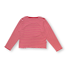 Muat gambar ke penampil Galeri, Kaos Crop Lengan Panjang Anak Perempuan Merah/ Crop T-shirt Long Sleeve Girl Red/ RJG Cherry Belle