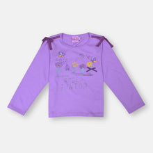 Muat gambar ke penampil Galeri, Kaos Lengan Panjang Anak Perempuan Ungu/Long sleeves t-shirt girl Purple/RJG Butterfly