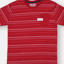 Muat gambar ke penampil Galeri, Kaos Salur Anak Laki Merah/ Stripe T-shirt Boy Red/ RJ Kids Boy Sport Div