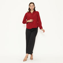 Muat gambar ke penampil Galeri, Rodeo - Morila Shirt - Maroon