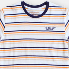 Muat gambar ke penampil Galeri, Kaos Salur Anak Laki Khaki/ Stripe Tshirt Boy Khaki/ RJ Kid's Boy Sport Div