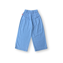 Muat gambar ke penampil Galeri, Celana Kulot Denim Anak Perempuan Biru/ Girls Denim Pants Maxi Culottes Blue/ RJG Bouquet de fleurs