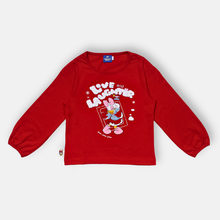 Muat gambar ke penampil Galeri, Kaos Crop Anak Perempuan Merah/ Crop T-shirt Girl Red/ Daisy Duck Girls Holiday