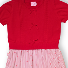 Muat gambar ke penampil Galeri, Dress Anak Perempuan Merah/ Girls Dress Red/ RJG Good Luck