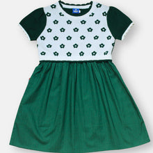 Muat gambar ke penampil Galeri, Dress Lengan Pendek Anak Perempuan Hijau/ Girls Dress Short Sleeve Green/ Daisy Duck Girls Holiday
