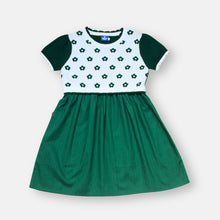 Muat gambar ke penampil Galeri, Dress Lengan Pendek Anak Perempuan Hijau/ Girls Dress Short Sleeve Green/ Daisy Duck Girls Holiday