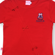 Muat gambar ke penampil Galeri, Kaos Crop Anak Perempuan Merah/ Crop T-shirt Girl Red/ RJG Cherry Belle