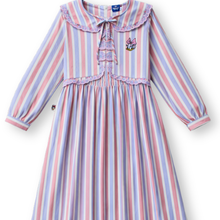 Muat gambar ke penampil Galeri, Ghamis Anak Perempuan Ungu/ Girls Maxi Cotton Dress Purple/ Daisy Duck Positivity