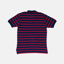Muat gambar ke penampil Galeri, Kaos Salur Polo Anak laki Navy/ Boy Striped Polo Shirt Navy/ RJ Kids Boy Sport Div