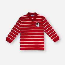 Muat gambar ke penampil Galeri, Kaos Polo Salur Anak Laki Merah/ Boys Polo Shirt Striped Red/ That's Donald Merry and Bright