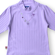 Muat gambar ke penampil Galeri, Kaos Crop Anak Perempuan Ungu/ Crop T-shirt Girl Purple/ Daisy Duck Positivity