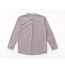 Muat gambar ke penampil Galeri, Kemeja Lengan Panjang Anak Laki Cokelat/ Boys Long Sleeve Shirt Brown/ RJ kids Boy Latte Club