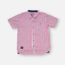 Muat gambar ke penampil Galeri, Kemeja lengan pendek anak Laki Merah/ Boy Short Sleeve Shirt Red/ RJ Kids Boy Sport Div
