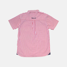 Muat gambar ke penampil Galeri, Kemeja lengan pendek anak Laki Merah/ Boy Short Sleeve Shirt Red/ RJ Kids Boy Sport Div