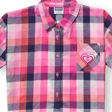 Muat gambar ke penampil Galeri, Kemeja Anak Perempuan Magenta/ Girls Shirt Fuschia/ Kidou