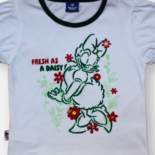 Muat gambar ke penampil Galeri, Kaos Crop Anak Perempuan Putih/ Crop T-shirt Girl White/ Daisy Duck Girls Holiday