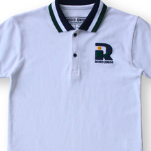 Muat gambar ke penampil Galeri, Kaos Polo Anak Laki Putih/ Boys Polo Shirt White/ RJ Kids Boy