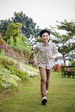 Muat gambar ke penampil Galeri, Kemeja Anak Laki Cokelat/ Boy Shirt Brown/ RJ kids Boy Latte Club
