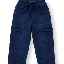 Muat gambar ke penampil Galeri, Celana Panjang Denim Anak Laki Biru/ Boys Long Denim Pants Blue/ That's Donald Ahoy Quack