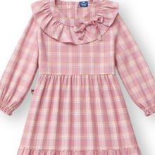 Muat gambar ke penampil Galeri, Ghamis Dress Anak Perempuan Pink/ Girls Maxi Cotton Poplin Dress Pink/ Daisy Duck Picnic Time