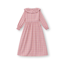 Muat gambar ke penampil Galeri, Ghamis Dress Anak Perempuan Pink/ Girls Maxi Cotton Poplin Dress Pink/ Daisy Duck Picnic Time