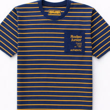 Muat gambar ke penampil Galeri, Kaos Salur Anak Laki Biru/ Boys Striped T-Shirt/ RJ Kids Boy Little Explorer