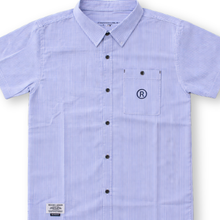 Muat gambar ke penampil Galeri, Kemeja Salur Anak Laki Biru/ Boys Striped Shirt Blue/ RJ kids Boy Sky Blue