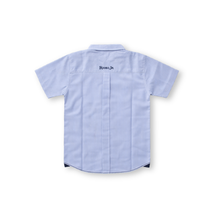 Muat gambar ke penampil Galeri, Kemeja Salur Anak Laki Biru/ Boys Striped Shirt Blue/ RJ kids Boy Sky Blue