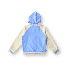 Muat gambar ke penampil Galeri, Jaket Katun Anak Perempuan Biru/ Girls Jacket Cotton Microfiber Blue/ RJG Bouquet de fleurs