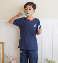 Muat gambar ke penampil Galeri, kaos Anak Laki Navy/ Boys T-Shirt Navy/ That's Donald Ahoy Quack