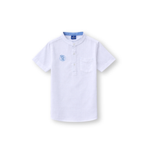 Muat gambar ke penampil Galeri, Kemeja Anak Laki Putih/ Boys Shirt White/ That's Donald Ahoy Quack