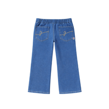 Muat gambar ke penampil Galeri, Celana Panang Jeans Anak Perempuan Biru/ Long Denim Pants Girl/ Daisy Duck Too Cute