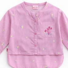 Muat gambar ke penampil Galeri, Blus Anak Perempuan Fucshia/ Girls Blouse Fuchsia/ RJG Holiday Essentials