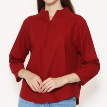 Muat gambar ke penampil Galeri, Rodeo - Atasan Wanita - Sheylaa Blouse - Red