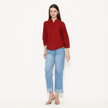 Muat gambar ke penampil Galeri, Rodeo - Atasan Wanita - Sheylaa Blouse - Red