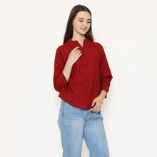 Muat gambar ke penampil Galeri, Rodeo - Atasan Wanita - Sheylaa Blouse - Red