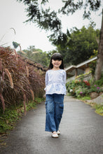 Muat gambar ke penampil Galeri, Blus Lengan Panjang Anak Perempuan Putih/ Long Sleeve Blouse white/ RJG Picnic Time