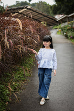 Muat gambar ke penampil Galeri, Blus Lengan Panjang Anak Perempuan Putih/ Long Sleeve Blouse white/ RJG Picnic Time