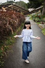 Muat gambar ke penampil Galeri, Blus Lengan Panjang Anak Perempuan Putih/ Long Sleeve Blouse white/ RJG Picnic Time