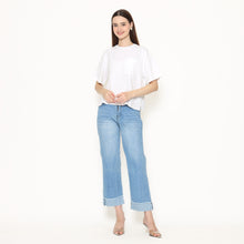 Muat gambar ke penampil Galeri, Rodeo -  Atasan Wanita - Qalina TShirt - White