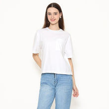 Muat gambar ke penampil Galeri, Rodeo -  Atasan Wanita - Qalina TShirt - White