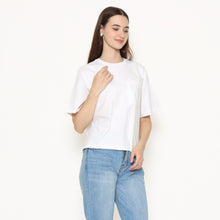 Muat gambar ke penampil Galeri, Rodeo -  Atasan Wanita - Qalina TShirt - White