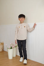 Muat gambar ke penampil Galeri, Kemeja Anak Laki Cokelat/ Boy Shirt Brown/ That's Donald Latte Quack