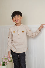 Muat gambar ke penampil Galeri, Kemeja Anak Laki Cokelat/ Boy Shirt Brown/ That's Donald Latte Quack