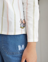 Muat gambar ke penampil Galeri, Blus Anak Perempuan Putih/ Girls Blouse White/ Daisy Duck Picnic Time