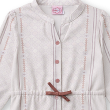 Muat gambar ke penampil Galeri, Setelan anak perempuan/ One set Blouse and Skirt Girl Cream/ RJG Sarimbit Lebaran